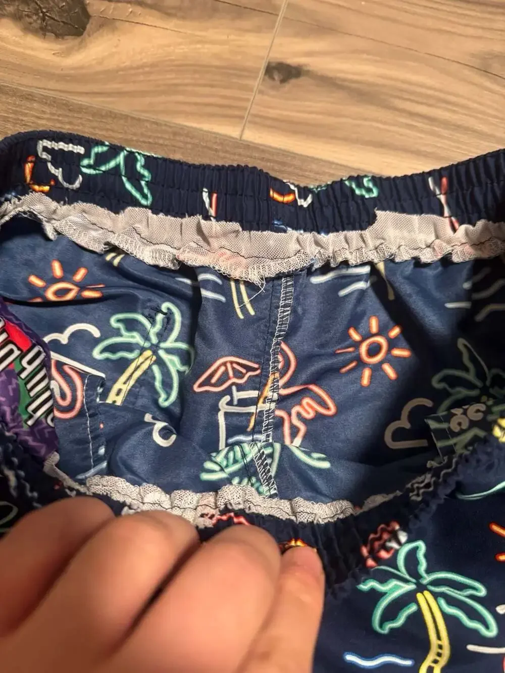 Chubbies The Neon Lights Classic Lined Swim Trunks